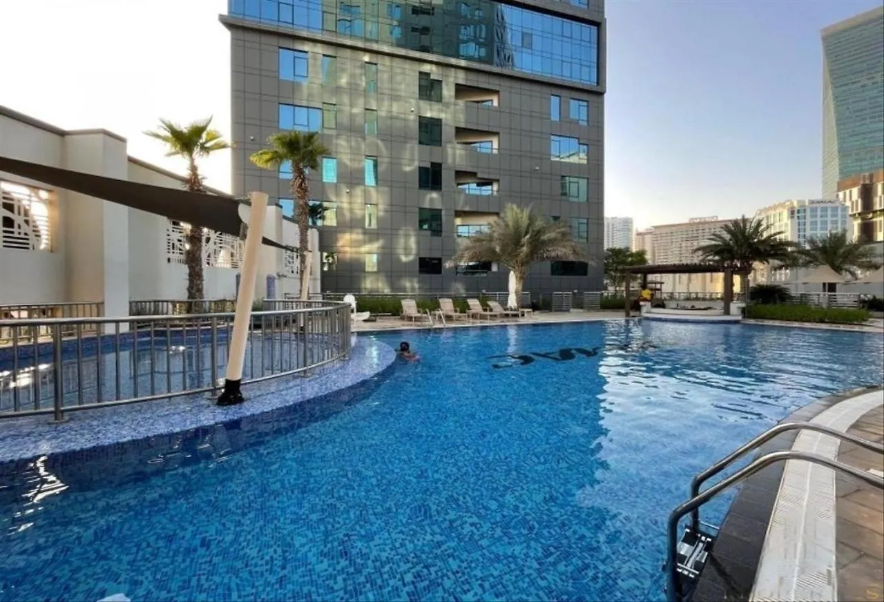 Apartment Spacious 1Br - Balcony & Pool View - Capital Bay Dubai United Arab Emirates