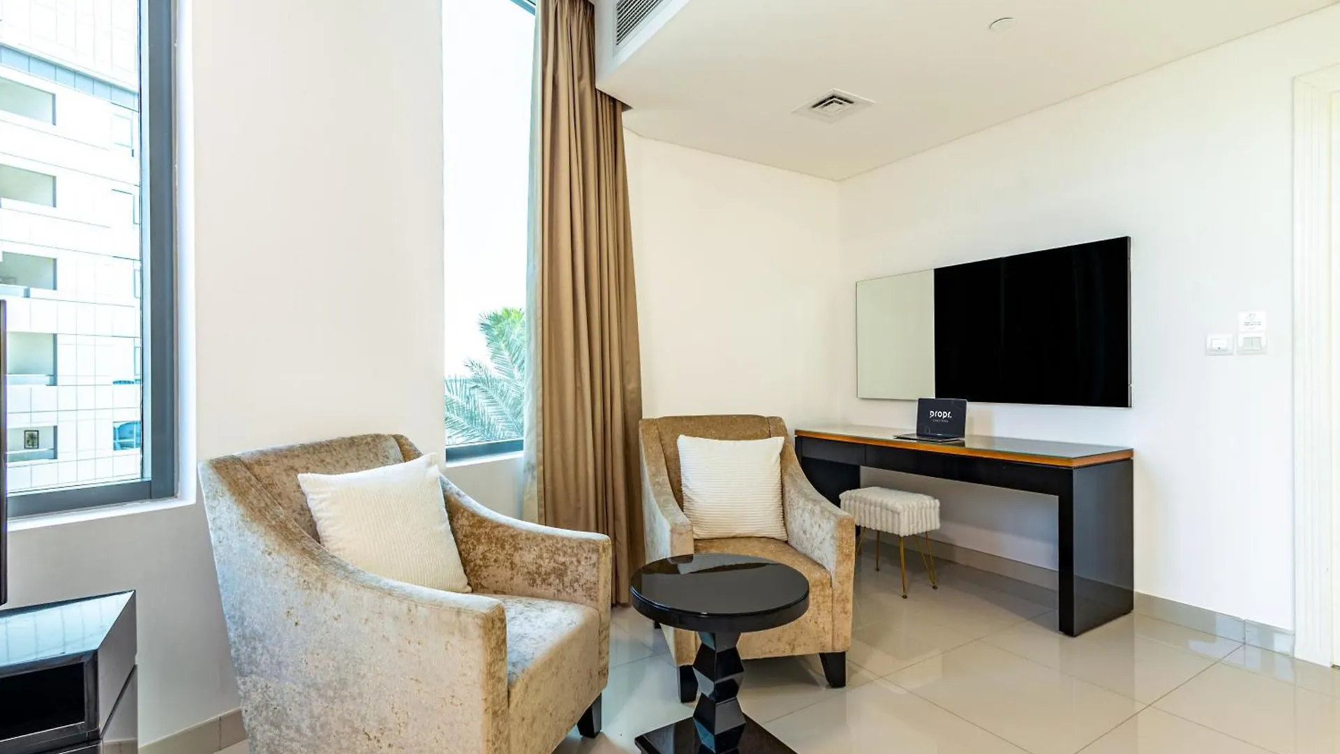 Spacious 1Br - Balcony & Pool View - Capital Bay Dubai 0*,  United Arab Emirates