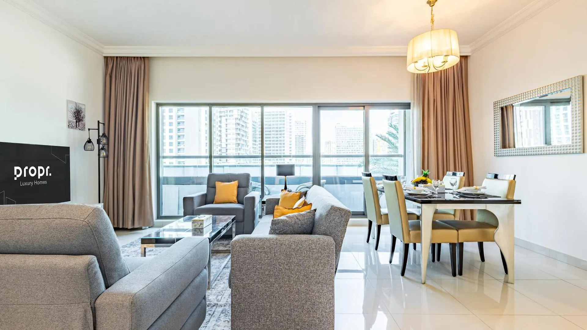 Apartment Spacious 1Br - Balcony & Pool View - Capital Bay Dubai United Arab Emirates